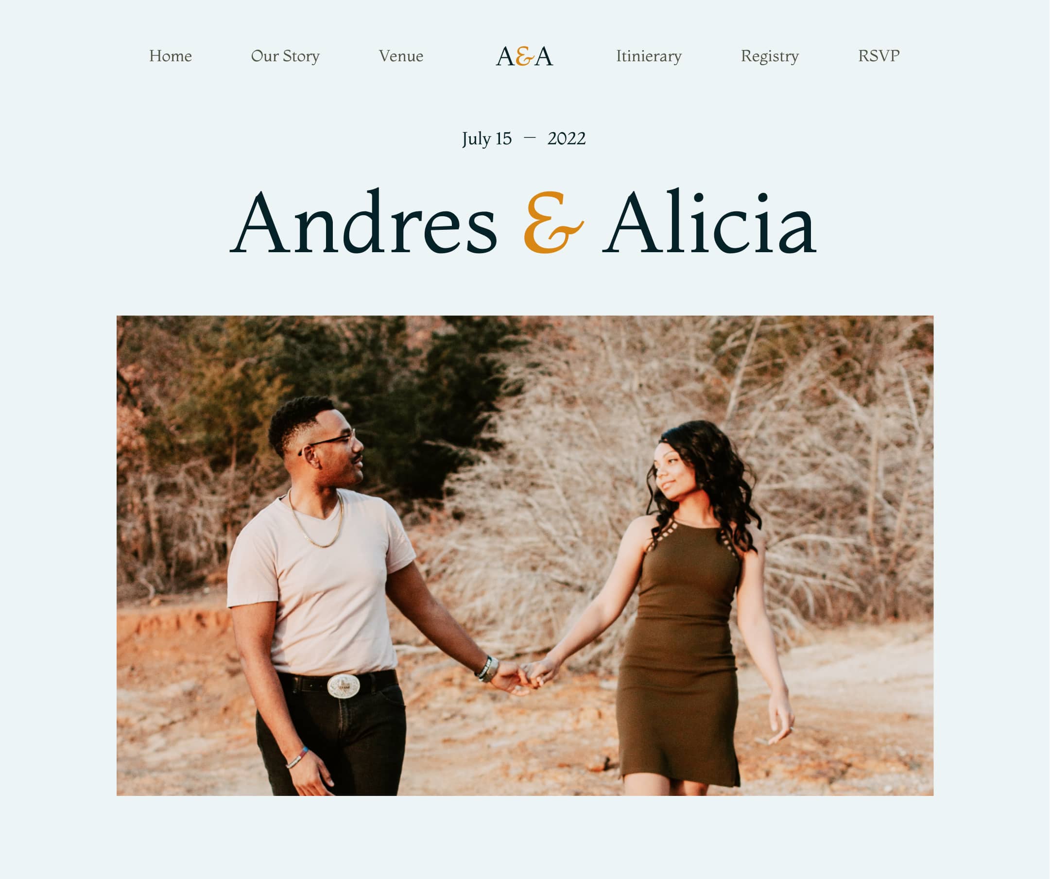 Forever Wedding Webflow Template screenshot