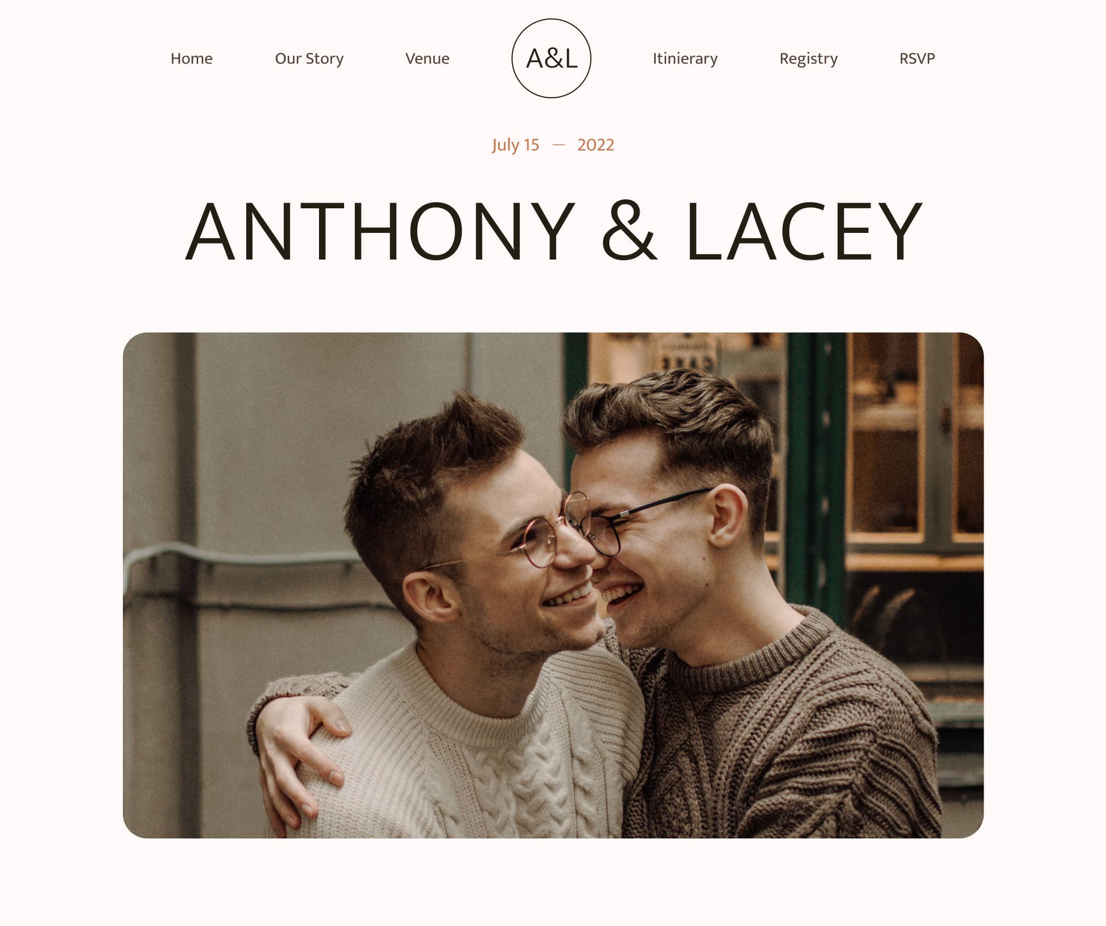 Forever Wedding Webflow Template screenshot