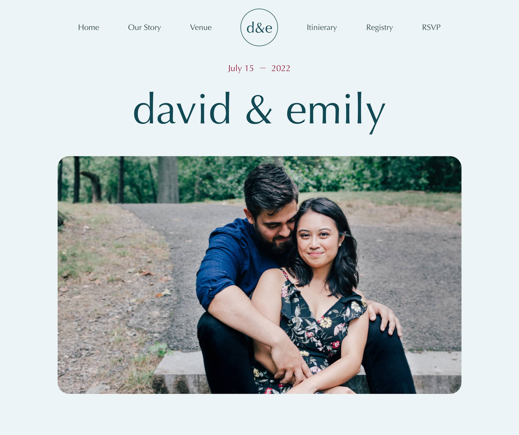 Forever Wedding Webflow Template screenshot